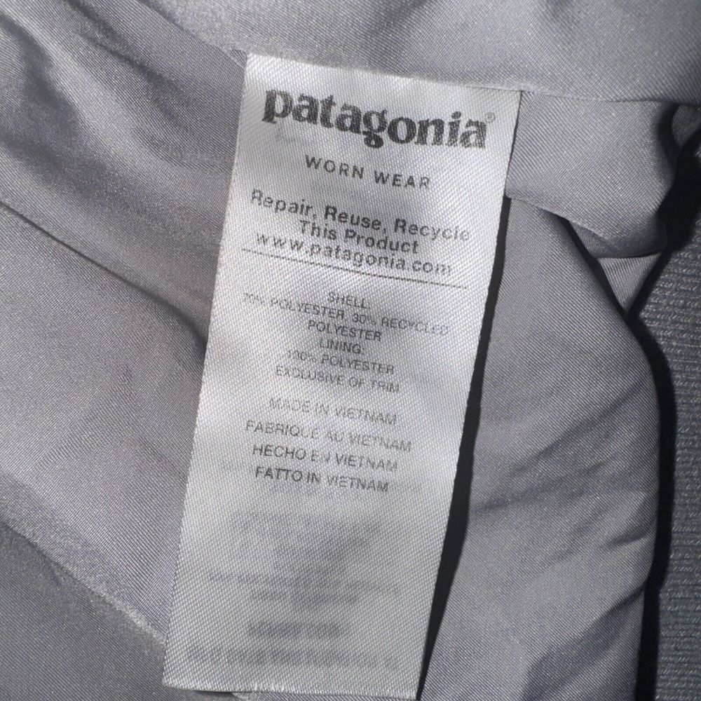 Patagonia Women's‎ Full Zip Grey Fleece Bomber Jacket XS - Picture 7 of 8